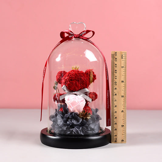 Forever Rose Glass Dome Gift